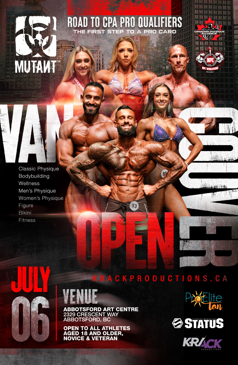 Krack Productions Presents the CPA Vancouver Open & Natural